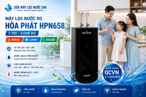 Giới thiệu Máy lọc nước RO Hòa Phát HPN658
