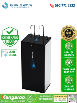 Máy lọc nước RO Kangaroo KG100ESGH 1 vòi 2 chế độ Nóng - Lạnh Hydrogen