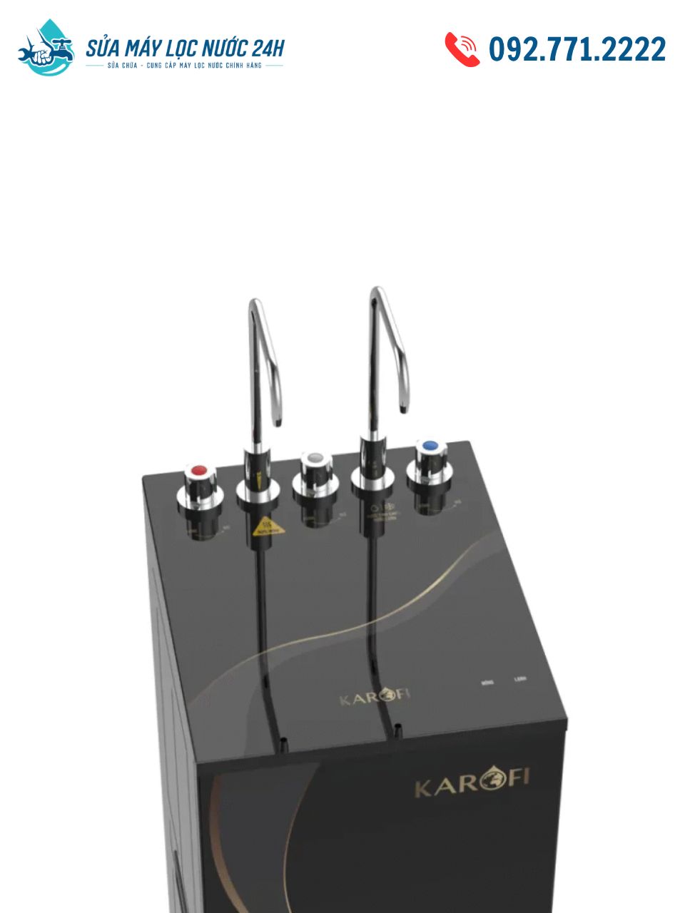 Máy lọc nước RO Karofi D66S PRO 2 vòi 3 chế độ Nóng - Lạnh - Nguội - Ảnh 4