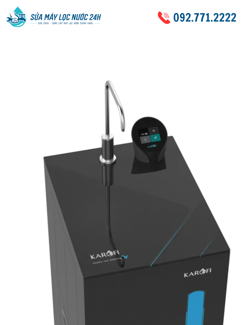 Máy lọc nước RO Karofi KAE-S68 1 vòi tích hợp tạo kiềm - Ảnh 5