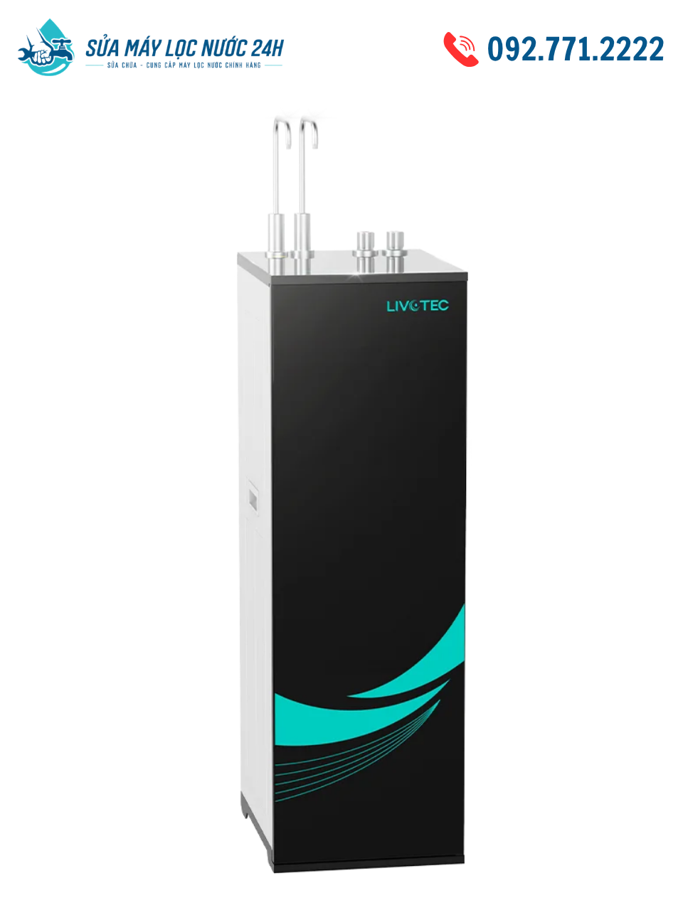 Máy lọc nước RO Karofi Livotec 615S 2 vòi Nóng - Nguội - Ảnh 4