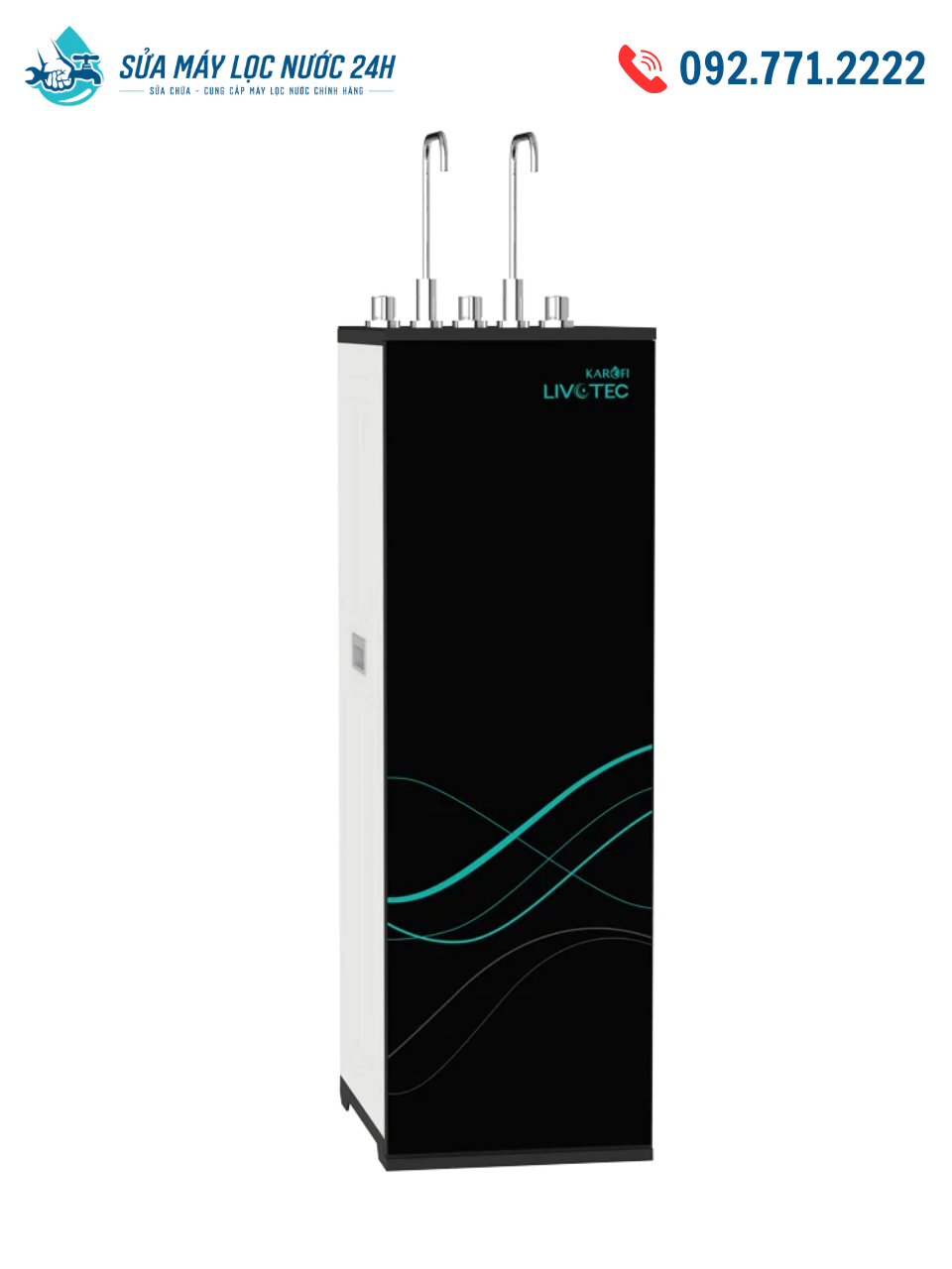 Máy lọc nước RO Karofi Livotec 628S 2 vòi Nóng - Lạnh - Nguội - Ảnh 4