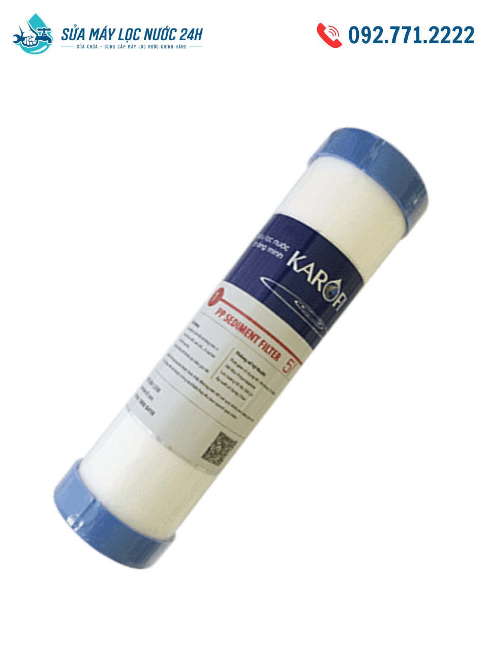 Lõi lọc nước Karofi số 1 (Lõi PP 5 Micron)