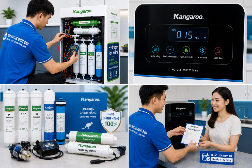 Sửa Máy Lọc Nước Kangaroo