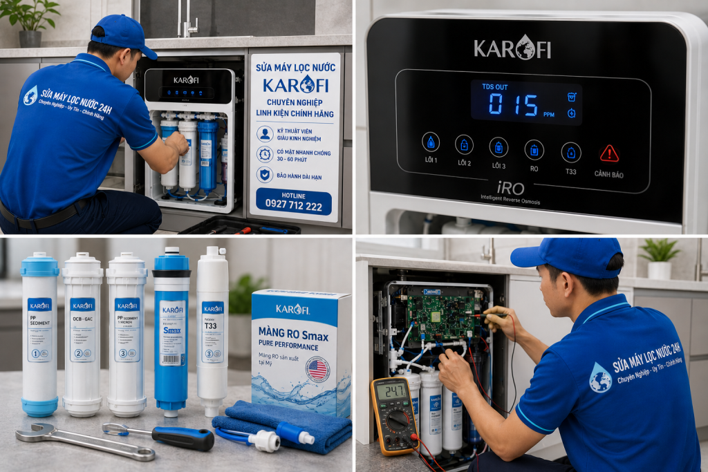 Sửa Máy Lọc Nước Karofi